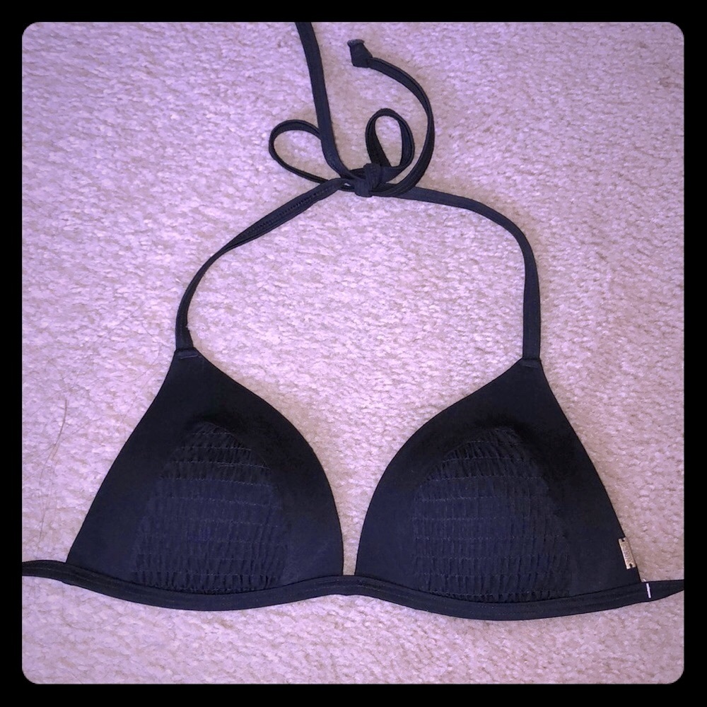 Black bikini top from Pink